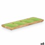 Tray with Compartments Gift Decor MALI-941 G MALI-941 G Green 46 x 3 x 17 cm (6 Units)