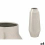 Vase Gift Decor 10216-SS 10216-SS Argenté Fer 18 x 40 x 18 cm 39 x 17 x 39 cm (4 Unités)