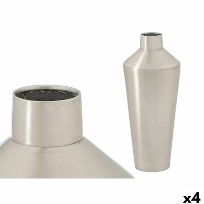 Vase Gift Decor 10219-SS 10219-SS Argenté Fer 16 x 40 x 16 cm 40 x 16 x 40 cm (4 Unités)