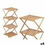 Étagère Gift Decor CH68220-5 2 CH68220-5 2 Naturel Bambou 40 x 92,5 x 33,2 cm 40 x 45 x 7 cm (4 Unités)