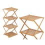Étagère Gift Decor CH68220-5 2 CH68220-5 2 Naturel Bambou 40 x 92,5 x 33,2 cm 40 x 45 x 7 cm (4 Unités)