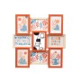 Cadre photo Gift Decor 411408B 411408B Multicouleur Métal Bois MDF (6 Unités)
