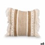 Coussin Gift Decor SH-CS-22-058 SH-CS-22-058 Marron Naturel 45 x 16 x 45 cm (6 Unités)