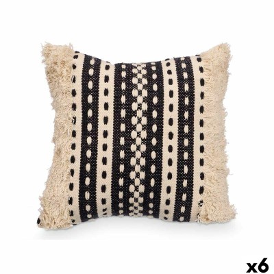 Coussin Gift Decor 4737 4737 Noir Beige 45 x 15 x 45 cm (6 Unités)
