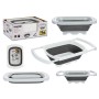 Strainer Kinvara CH43223-4 CH43223-4 White Grey polypropylene TPR 60 x 26 x 12 cm 39,5 x 4,5 x 26 cm (6 Units)