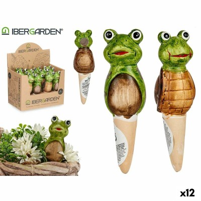 Figure décorative de jardin Ibergarden FC0226A4M26 FC0226A4M26 Marron Vert Céramique 4,5 x 16,5 x 4,5 cm (12 Unités)