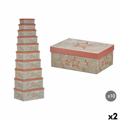 Boîte Décorative Pincello 65 65 Tuile Carton (2 Unités)