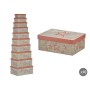 Boîte Décorative Pincello 65 65 Tuile Carton (2 Unités)