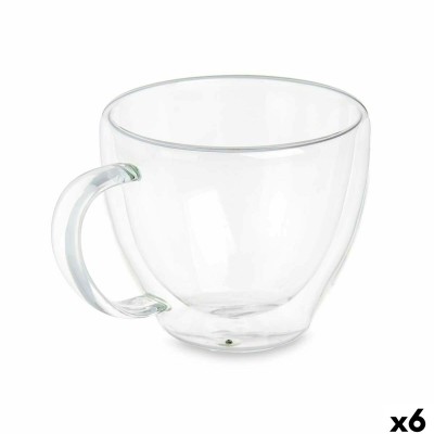 Tasse de café et de thé Vivalto OCT-DG2397 OCT-DG2397 Transparent Verre Borosilicaté 140 ml (6 Unités)