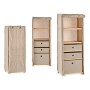 Étagère Kipit MH10228CF-2 MH10228CF-2 Marron Beige Bois Tissu 28 x 113 x 42 cm