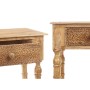 Meuble d'Entrée avec 2 Tiroirs Gift Decor 39 39 Marron 98 x 77 x 42 cm Volets