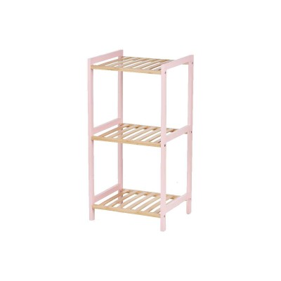 Bathroom Shelves Berilo WR5503-3-468 Pink Natural 35 x 30 x 70 cm
