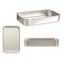 Plat à gratin Kinvara 100152 100152 Argenté Argent Aluminium 23,5 x 6 x 36 cm 36 x 6 x 23,5 cm