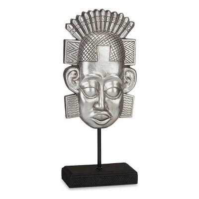 Decorative Figure Gift Decor QS98725-1 QS98725-1 Silver Indian Man 17,5 x 36 x 10,5 cm
