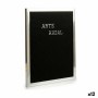 Cadre Gift Decor 630002 630002 Noir Argenté 2,5 x 50,5 x 40,5 cm Panneau 144 Lettres (12 Unités)