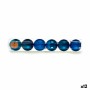 Lot de boules de Noël Krist+ 00830 00830 Bleu Plastique (12 Unités)