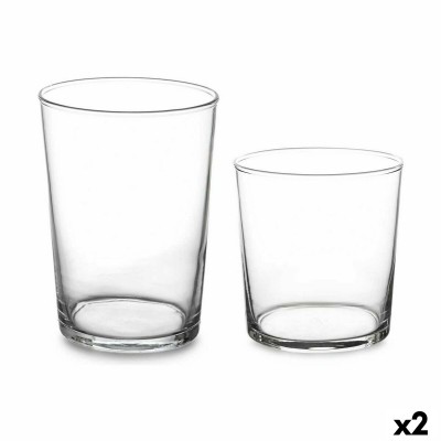 Set de Verres Pasabahce 1028586-95493 Bistro Transparent verre 380 ml 510 ml (2 Unités)