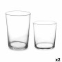Set de Verres Pasabahce 1028586-95493 Bistro Transparent verre 380 ml 510 ml (2 Unités)