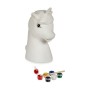 Tirelire à peindre Pincello 87697 87697 Céramique Licorne 10 x 14,5 x 8,5 cm (12 Unités)