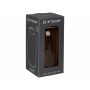 Vase Gift Decor V1224IP-T V1224IP-T Transparent Doré verre 11,5 x 24 x 11,5 cm (6 Unités)