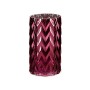 Vase Gift Decor V1220MMS-5 V1220MMS-5 Pink Crystal Ear (of wheat) Engraving 11,3 x 19,5 x 11,3 cm (6 Units)