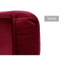 Pouf Gift Decor QUADRADO-BOURDAUX QUADRADO-BOURDAUX Bordeaux polystyrène Velours (4 Unités)