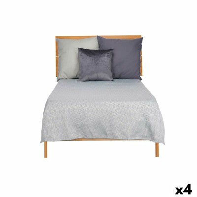 Couvre-lit Gift Decor ALFA 14 - 180 ALFA 14 - 180 Gris 180 x 260 cm Losanges (4 Unités)