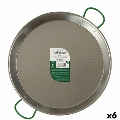 Pan La Dehesa 0138-LD 0138-LD Silver Polished Steel Ø 38 cm 51 x 6 x 39 cm (6 Units)