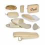 Ensemble de Bain Berilo AR1910122 AR1910122 Marron 30 x 6,5 x 30 cm Panier (6 Unités)