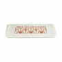 Bath rug Berilo 89567 BM308AB-18D Art Nouveau White Bronze PVC 40 x 1,5 x 60 cm (12 Units)