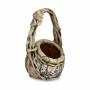 Figure décorative de jardin Ibergarden ZD19018 ZD19018 Polyrésine Vase 25,5 x 44 x 27,5 cm (2 Unités)