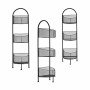 Shelves Gift Decor B2607 B2607 Black Metal 21,2 x 97 x 28,5 cm (4 Units)