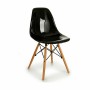 Dining Chair Gift Decor 80025-PC-BLACK Kirk Black 53 x 82 x 47 cm (4 Units)