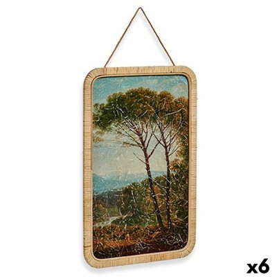 Canvas Gift Decor YX19F0006A7 YX19F0006A7 Tree 2 x 60 x 40 cm (6 Units)