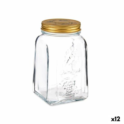 Jar Pasabahce 1058793-80385 Homemade Transparent Golden 1 L (12 Units)