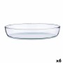 Plat à Gratin Pasabahce 1001117-59074 Borcam Ovale 3,3 L 25 x 6,5 x 35,2 cm (6 Unités)