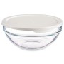 Round Lunch Box with Lid Pasabahce 1113325-53553 Chefs White 595 ml (6 Units)