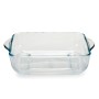 Plateau pour Four Pasabahce 1001116-59034 Borcam 1,9 L 22 x 6 x 25,5 cm Avec des poignées (6 Unités)
