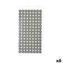Tapis de Douche Antidérapant Berilo 90975 90975 Gris PVC 6 x 38 x 6 cm 6 x 36 x 6 cm 68 x 36 x 1 cm (6 Unités)