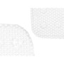 Tapis de Douche Antidérapant Berilo BM814-5353 - 320 BM814-5353 - 320 Blanc PVC 53 x 52,5 x 1 cm (6 Unités)