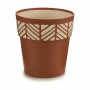 Self-watering flowerpot Stefanplast 94501 Orfeo Terracotta Plastic 19 x 19 x 19 cm (12 Units)