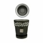 Self-watering flowerpot Stefanplast 94103 Cloe Anthracite Plastic 25 x 25 x 25 cm (6 Units)