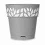 Pot auto-arrosant Stefanplast 94124 Cloe Gris Plastique 25 x 25 x 25 cm (6 Unités)