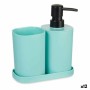 Bath Set Berilo B8108-S3-MINT B8108-S3-MINT Black Green polypropylene (12 Units)