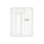 Draining Rack for Kitchen Sink Kinvara YMA04 1095 01 YMA04 1095 01 White 45,5 x 8 x 36,5 cm (12 Units)
