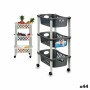 Vegetable trolley Stefanplast PR124H PR124H White Anthracite Plastic 40 x 29,5 x 68,5 cm (44 Unidades)