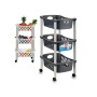 Vegetable trolley Stefanplast PR124H PR124H White Anthracite Plastic 40 x 29,5 x 68,5 cm (44 Unidades)