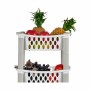 Vegetable trolley Stefanplast PR124H PR124H White Anthracite Plastic 40 x 29,5 x 68,5 cm (44 Unidades)