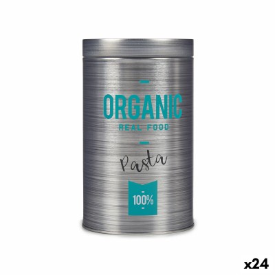 Tin Kinvara 570/386002E Organic Grey Tin 10,4 x 18,2 x 10,4 cm Paste (24 Units)