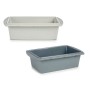 Moule à pâtisserie Kinvara HH038 HH038 Gris clair Gris foncé Silicone 1,5 L 16 x 7 x 27,5 cm Biscuit (6 Unités)